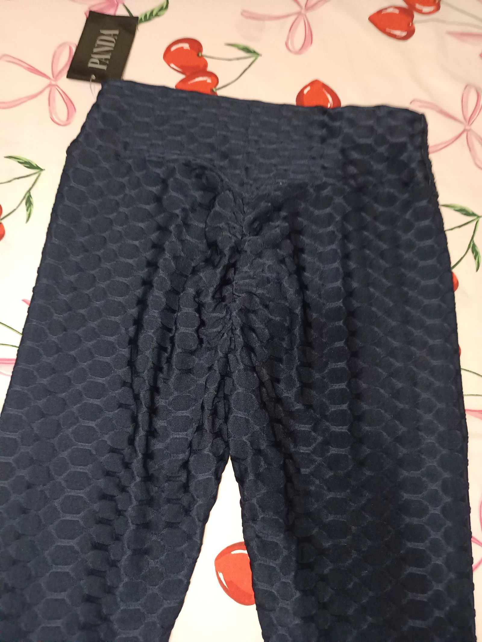 Blauwe Push Up Bijenwas Leggings - Maat L/XL (Nieuw) – photo 4